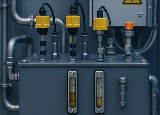 Controlling HPU Reservoir Fluid Level