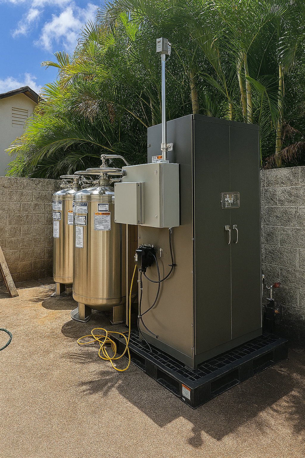 Barksdale CSP pressure switch is installed directly into the irrigation mainline